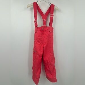 Kids Obermeyer Snow Overalls Utopia Pants Girls 6 I-Grow System Pink